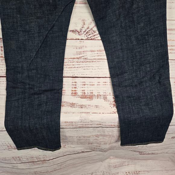 Lucky Brand Men's 121 Slim Straight Jeans 34X32 Faded Whiskered Denim Basic NWT - Picture 6 of 15